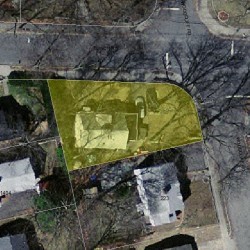 11 Elinor Rd, Newton, MA 02461 aerial view
