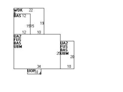 16 Cabot St, Newton, MA 02458 floor plan