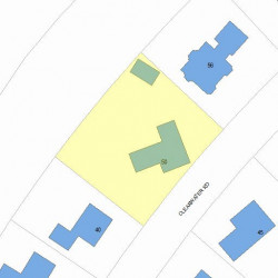 50 Clearwater Rd, Newton, MA 02462 plot plan