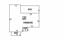 96 Hawthorne Ave, Newton, MA 02466 floor plan