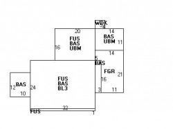 60 Fessenden St, Newton, MA 02460 floor plan