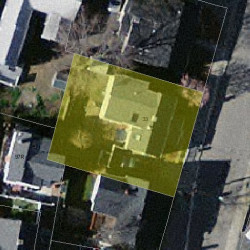 33 School St, Newton, MA 02458 aerial view