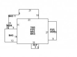 3 Ashton Ave, Newton, MA 02459 floor plan