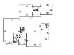 66 Williston Rd, Newton, MA 02466 floor plan