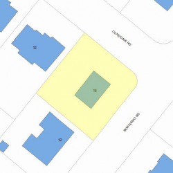 18 Bontempo Rd, Newton, MA 02459 plot plan