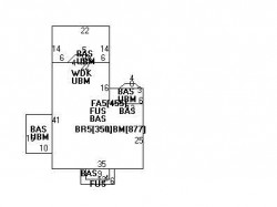 64 Garland Rd, Newton, MA 02459 floor plan