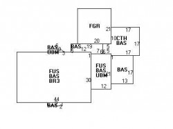 121 Highland St, Newton, MA 02465 floor plan