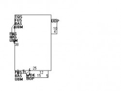 251 Webster St, Newton, MA 02465 floor plan