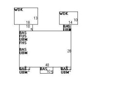 930 Walnut St, Newton, MA 02460 floor plan