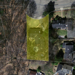 14 Colgate Cir, Newton, MA 02462 aerial view