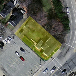 1479 Washington St, Newton, MA 02465 aerial view