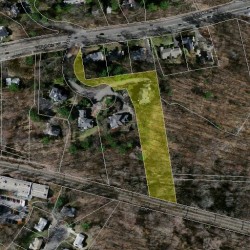 22 Beacon Heights Dr, Newton, MA 02459 aerial view