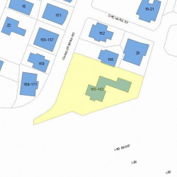 162 Charlesbank Rd, Newton, MA 02458 plot plan