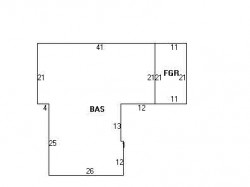 29 Emmons St, Newton, MA 02465 floor plan