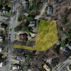 1086 Walnut St, Newton, MA 02461 aerial view