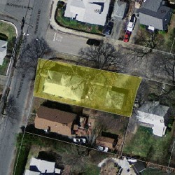 166 Parmenter Rd, Newton, MA 02465 aerial view
