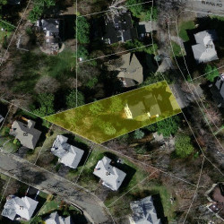 381 Dudley Rd, Newton, MA 02459 aerial view
