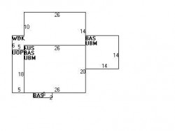 95 Fordham Rd, Newton, MA 02465 floor plan