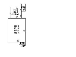 34 Carleton St, Newton, MA 02458 floor plan