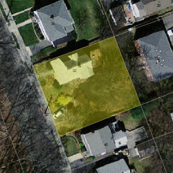 32 Circuit Ave, Newton, MA 02461 aerial view