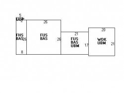 612 Chestnut St, Newton, MA 02468 floor plan