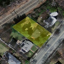 1435 Centre St, Newton, MA 02459 aerial view