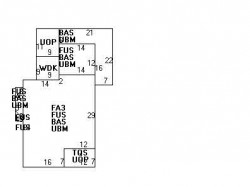 85 Floral St, Newton, MA 02461 floor plan