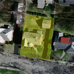 48 Lorna Rd, Newton, MA 02459 aerial view