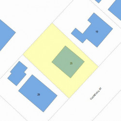 25 Churchill St, Newton, MA 02460 plot plan