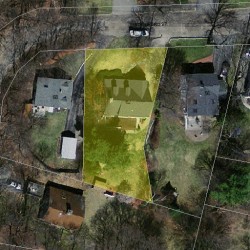 62 Staniford St, Newton, MA 02466 aerial view