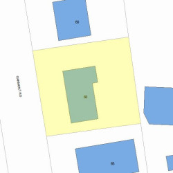 66 Oakmont Rd, Newton, MA 02459 plot plan