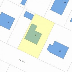 31 Grant St, Newton, MA 02465 plot plan