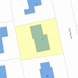 11 Olde Field Rd, Newton, MA 02459 plot plan