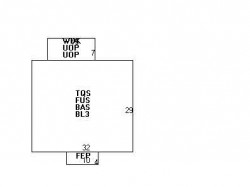 46 Hatfield Rd, Newton, MA 02465 floor plan