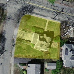 230 Homer St, Newton, MA 02459 aerial view