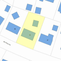 53 Bothfeld Rd, Newton, MA 02459 plot plan