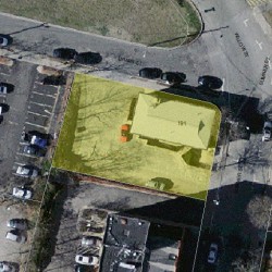 191 Sumner St, Newton, MA 02459 aerial view