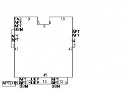 195 Cypress St, Newton, MA 02459 floor plan