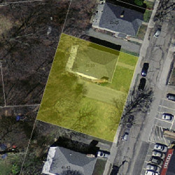 33 Bridges Ave, Newton, MA 02460 aerial view