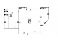 36 Duffield Rd, Newton, MA 02466 floor plan
