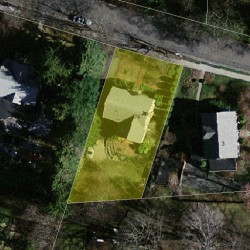 374 Kenrick St, Newton, MA 02458 aerial view