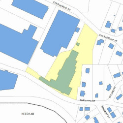 56 Christina St, Newton, MA 02461 plot plan