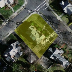 55 Mandalay Rd, Newton, MA 02459 aerial view