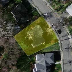 61 Sevland Rd, Newton, MA 02459 aerial view