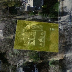 59 Morseland Ave, Newton, MA 02459 aerial view