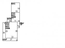 11 Thornton St, Newton, MA 02458 floor plan