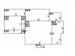 144 Hagen Rd, Newton, MA 02459 floor plan