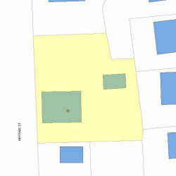 10 Higgins St, Newton, MA 02466 plot plan