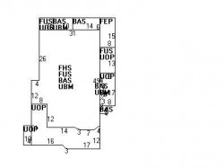 40 Sewall St, Newton, MA 02465 floor plan