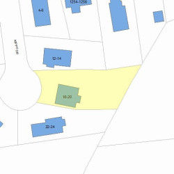 18 Kippy Dr, Newton, MA 02468 plot plan